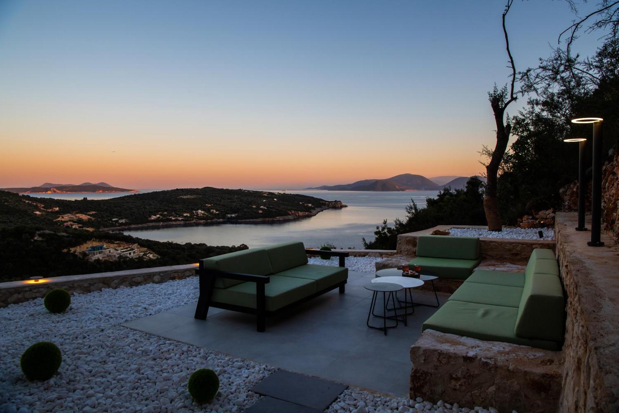 Pantea Luxury Villa Vasiliki Exterior foto