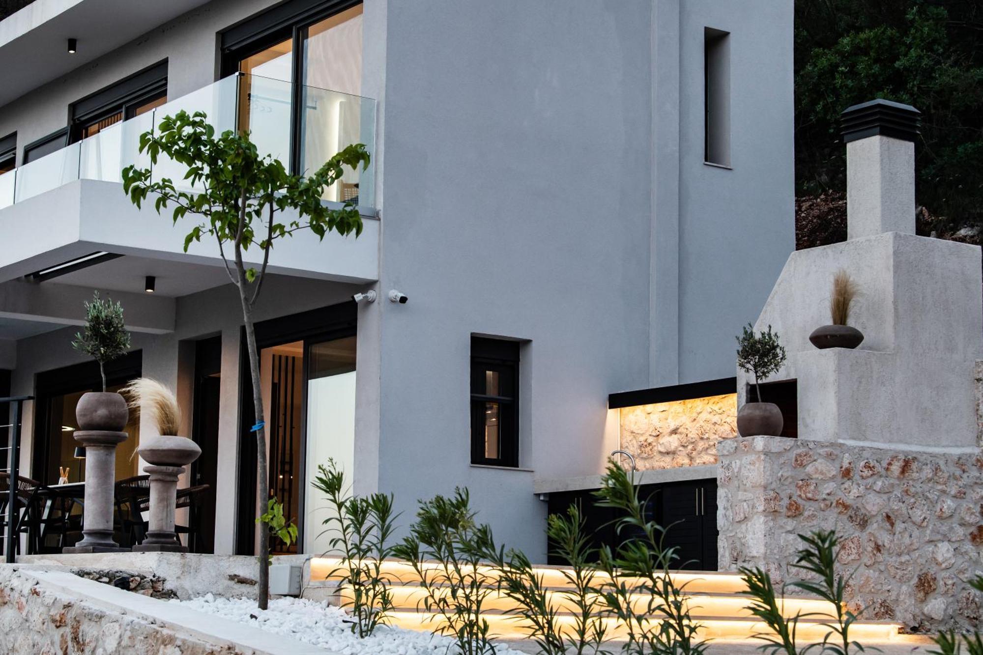 Pantea Luxury Villa Vasiliki Exterior foto